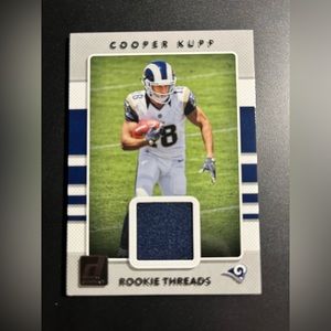 2017 COOPER KUPP ROOKIE JERSEY CARD